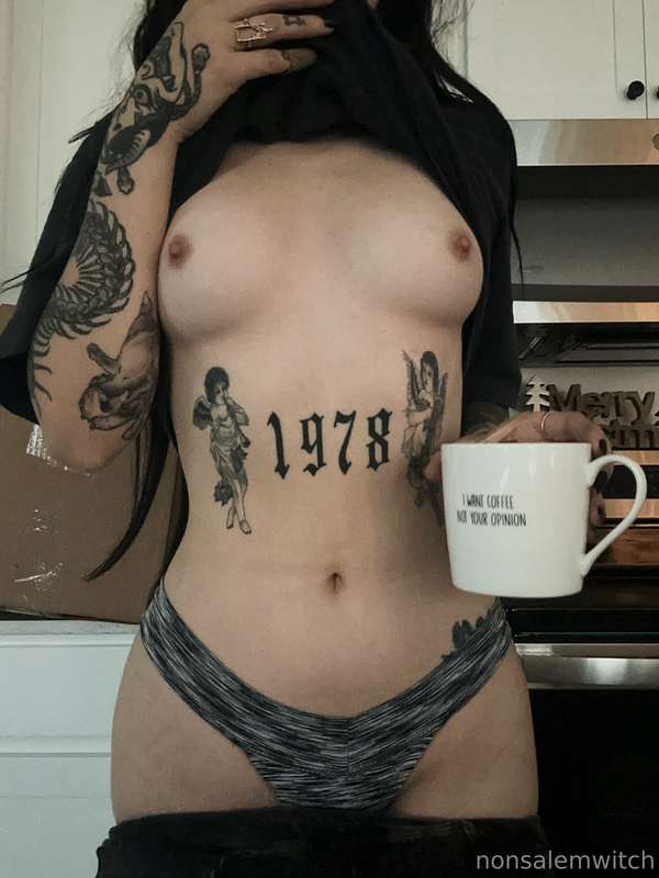 Good morning baby! mommy is just making some coffee 🥰 1