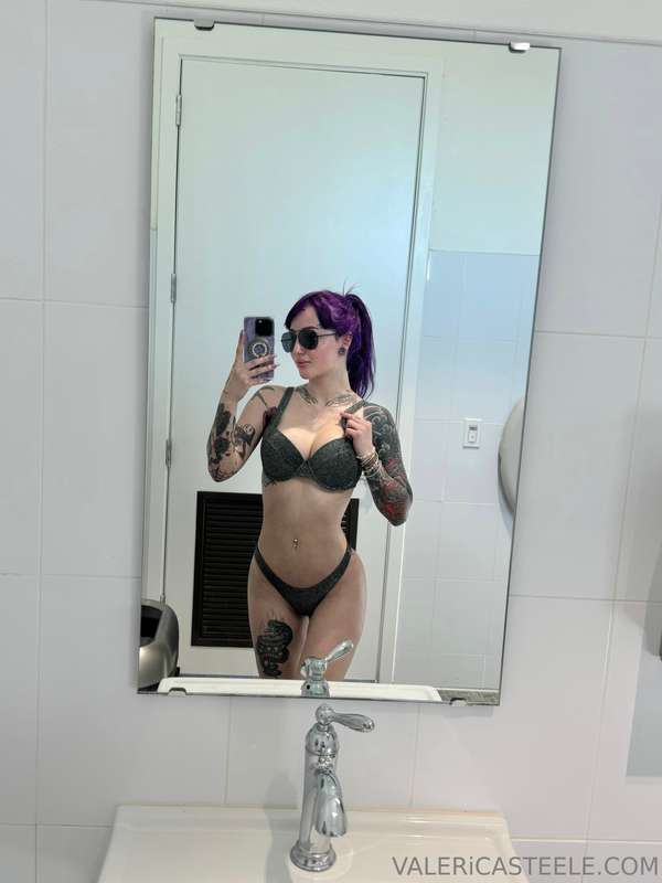 pool day! swipe for titties 3