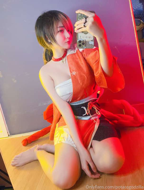 Costest Yoimiya and I took advantage of taking a set to serv.. 3