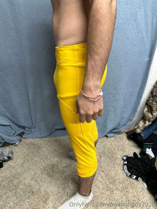 More of the private in football pants! 30
