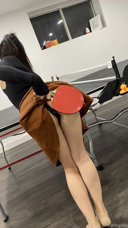 Would you be down for some strip ping pong? ;) Loser strips .. 22