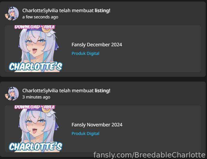 Breedablecharlotte - Fansly - 06 Feb, 2025