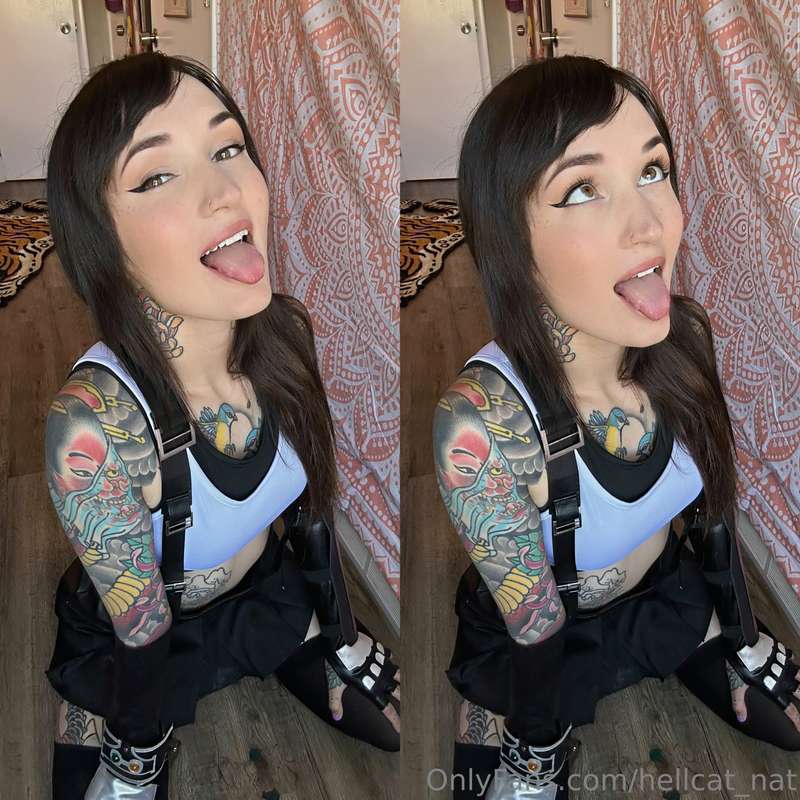 It’s Tifa Tuesday!! Which Tifa photo is your favorite?? Let .. 10