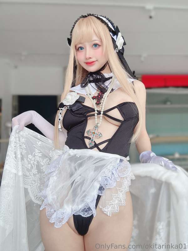 Nun Maid part2🖤🤍🖤🤍 13