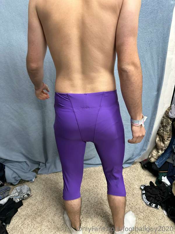 More of the private in football pants! 4