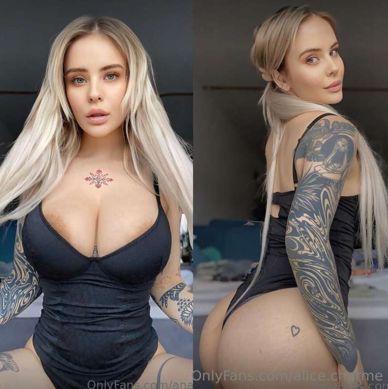 # @eva_mariya LOVES TATTOOS BUT EVEN MORE SHE LOVES YOUR ERE..