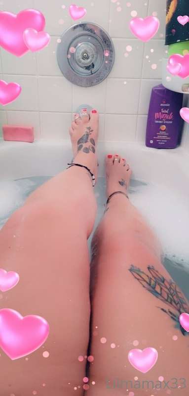 Bath time- same as last time. Send tips to get all the other..