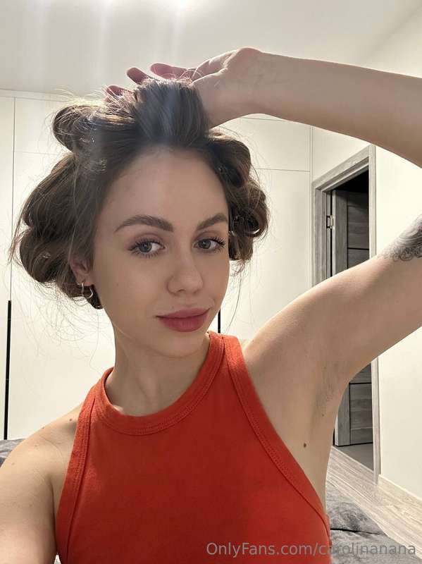 Practicing doing my hair overnight for the next day. Hopeful..