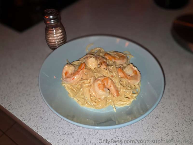 I made dinner, I'm super proud of my sauce and I think my pr..
