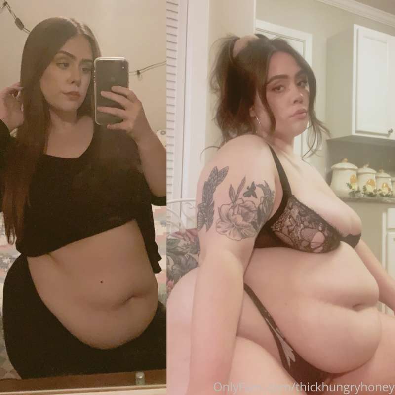 Look at how much fat I’ve packed on in just two years!

I’m ..