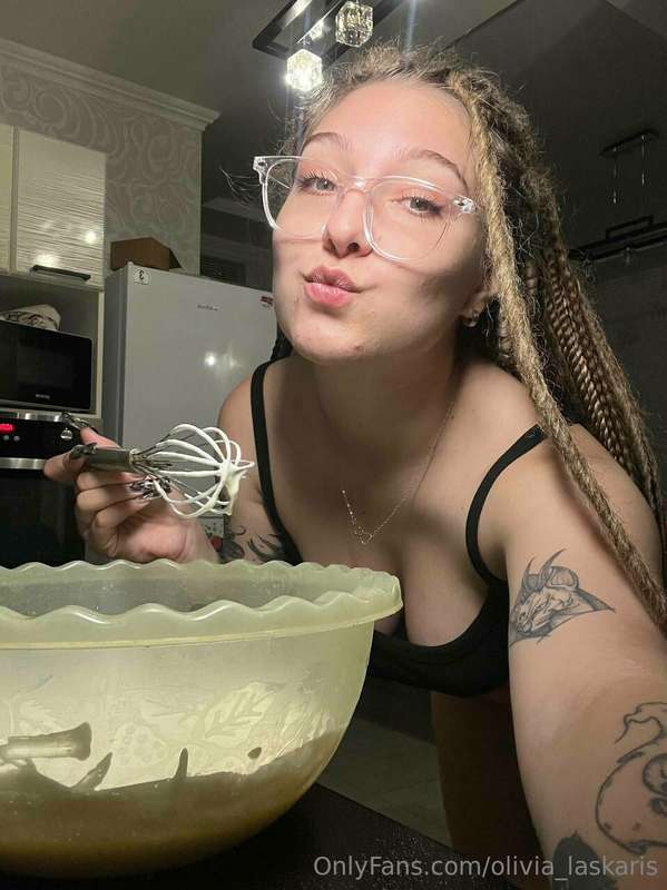 a little cooking in my panties. Heh-heh.😅