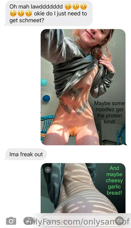 Would you come make me dinner if this is how I asked? 😻 2
