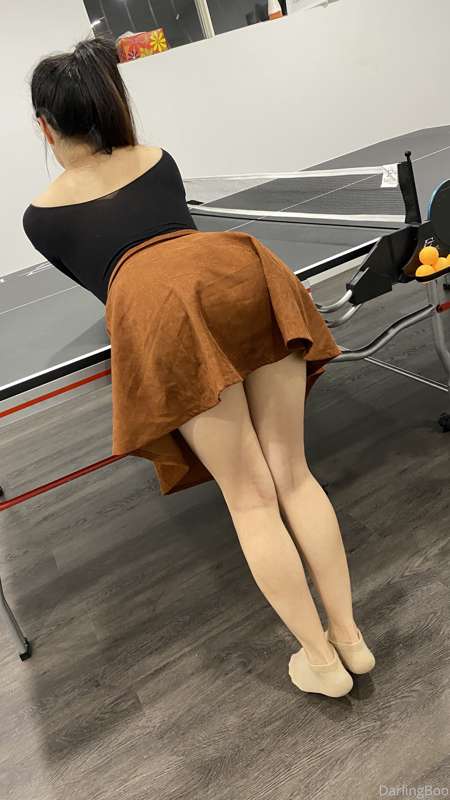 Would you be down for some strip ping pong? ;) Loser strips ..