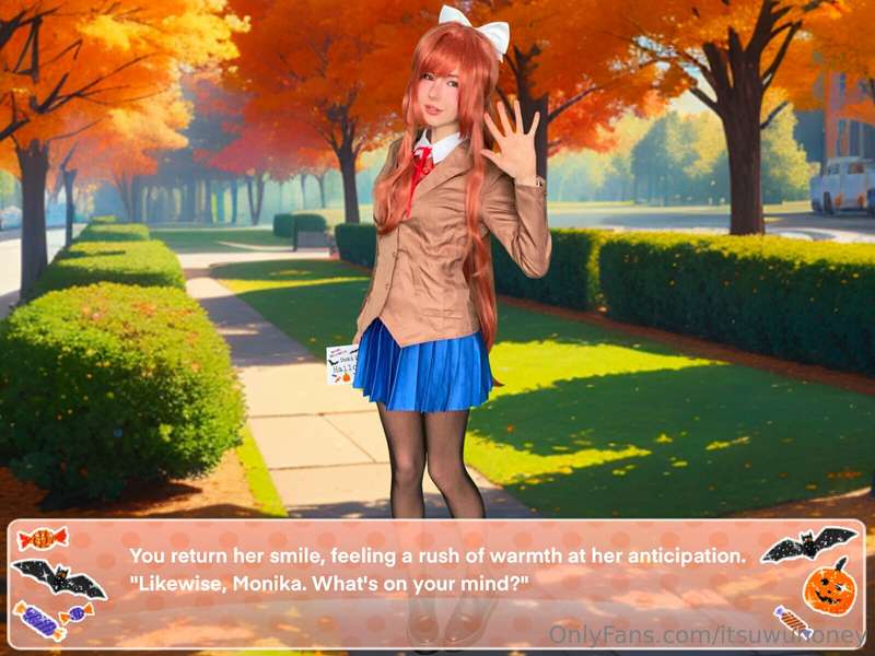 Doki Doki Halloween! (choose your own adventure) Part one - .. 4