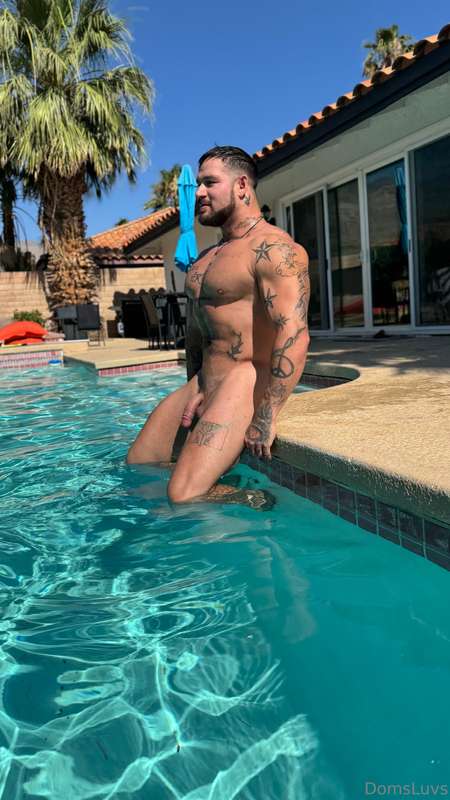 Me at the pool being a fool 😂 37