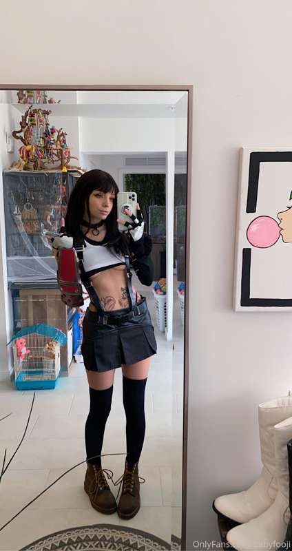 BOOBIES AHHA 🥰🥰 Tifa set pt. 1 🖤㊗️🍒😋 3