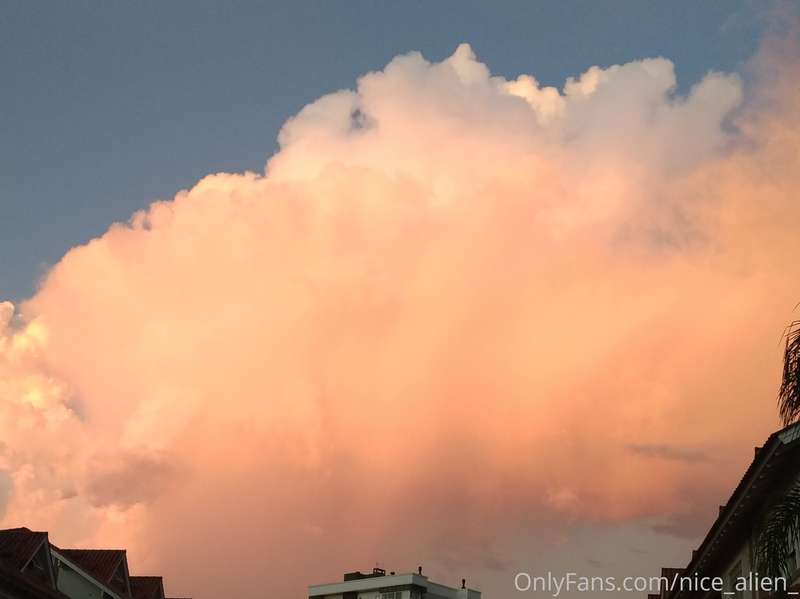 Burning cloud