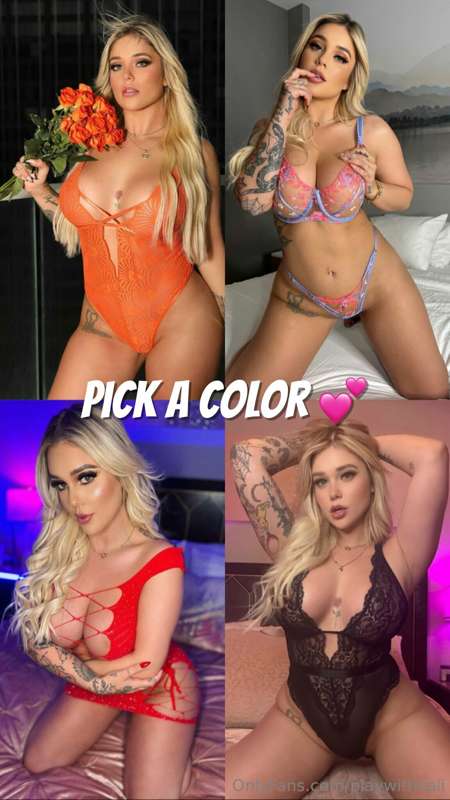 which one do you like most?😍