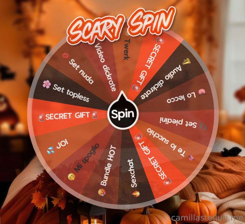 🦇🧡 Scary Spin 💜🦇Ero così impaziente di giocare che non potev.. 1