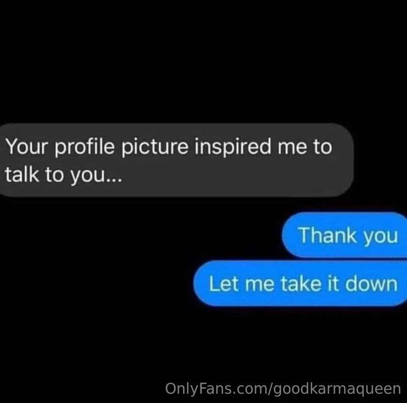 Yeah.... this is my attitude on my socials.

#nothanksdude

..
