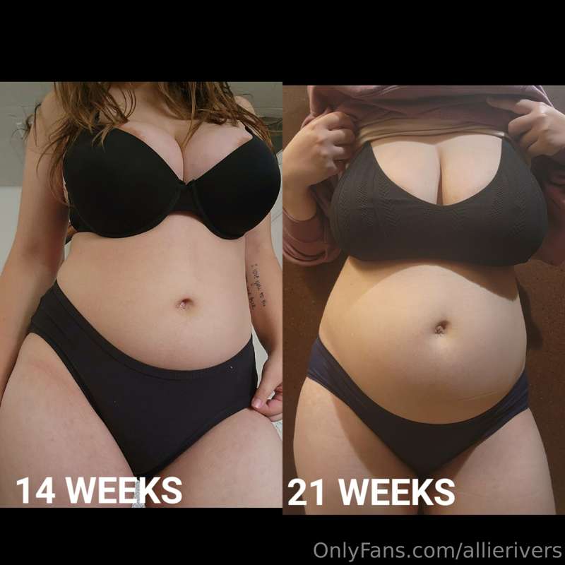 Some before and afters from throughout this pregnancy! You m.. 6