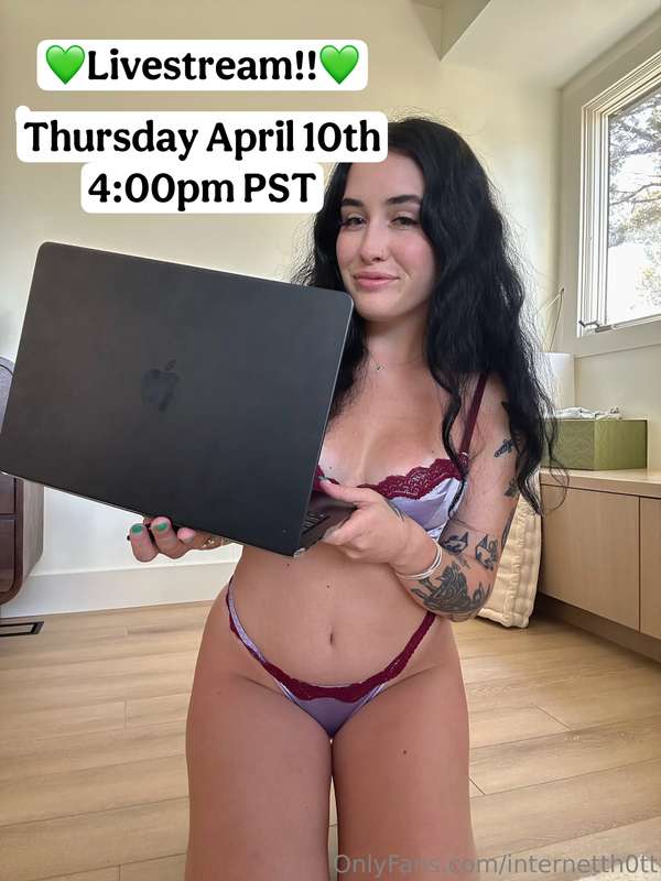 Live in two days💚