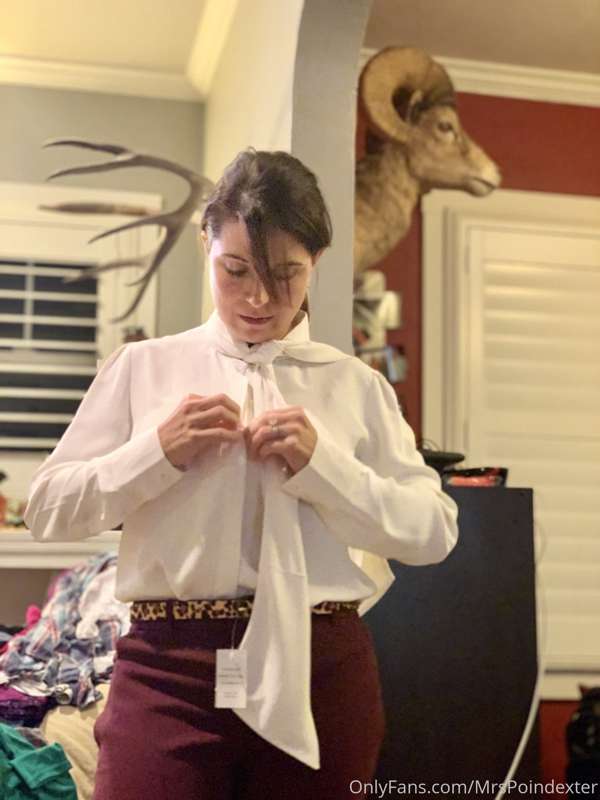 Ok.  Here’s one of the outfits I got.  How does it look?  I ..