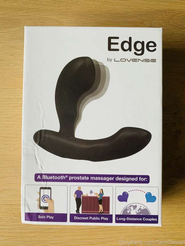 🐯 Yay! Finally got it! 🥳 
📡 “The Edge” A prostate massager t..