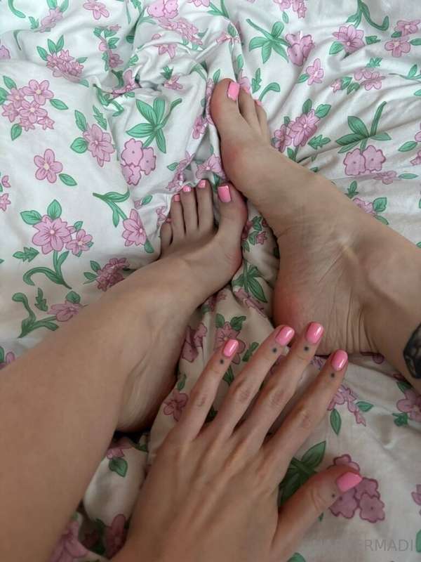 my foot boys are sooo spoiled!! 3