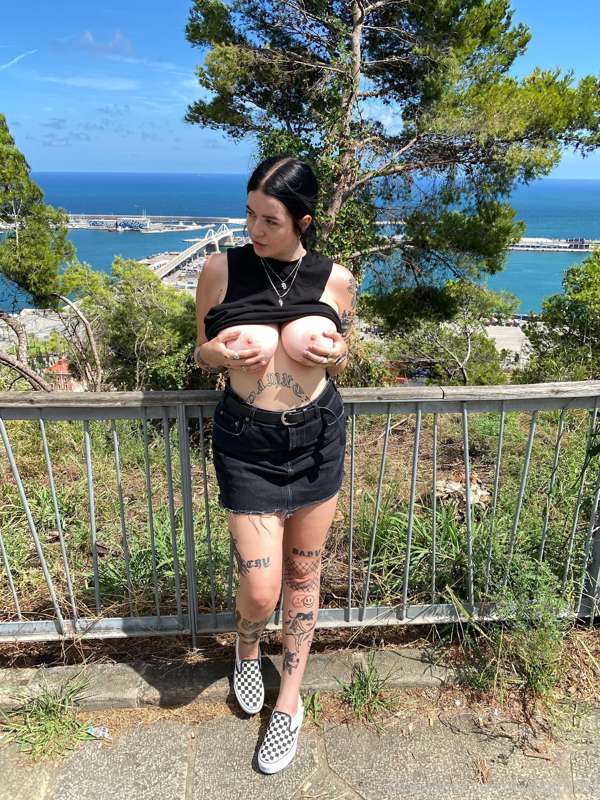 Will a day ever go by where I don’t get my tits out in publi.. 1