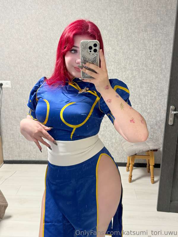 Received new costume for my ChunLi cosplay 😍😍😍 Can’t wait to..