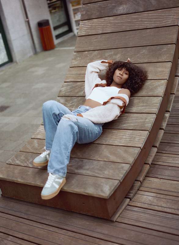 just me, lying down under the open sky… thinking about how g..