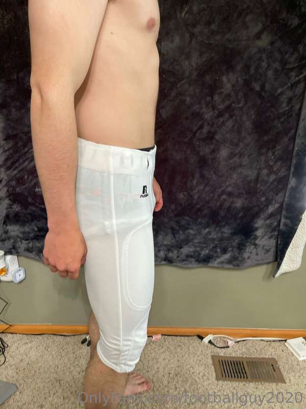 Me in football pants set 2 25