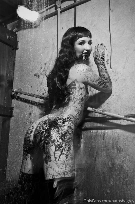 I cant post fake bl00d, so enjoy this post-evil nun shower s.. 1