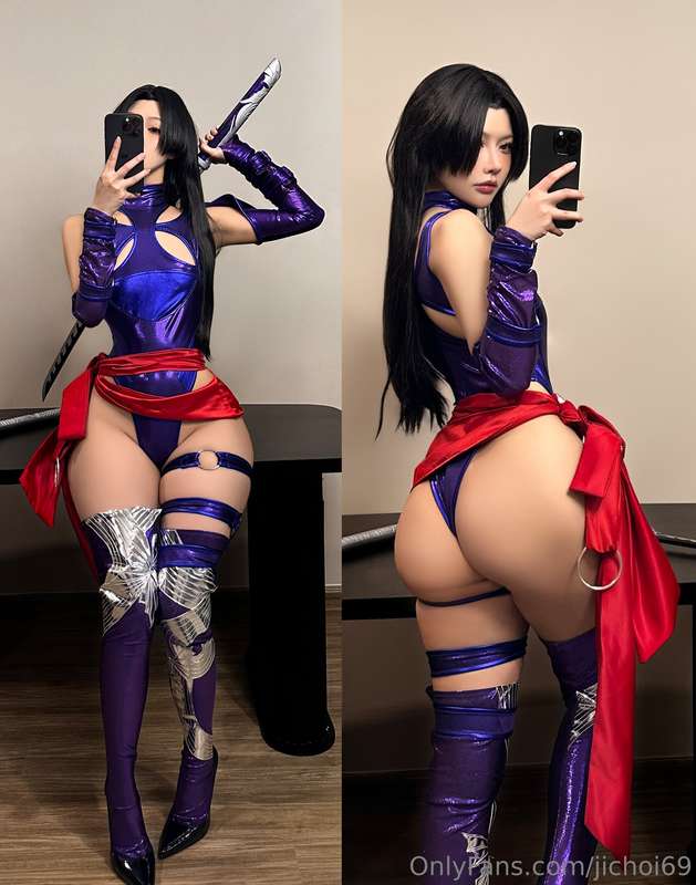 FREE Psylocke Sexy 💦 selfie set on my VIP @jichoivip page no..