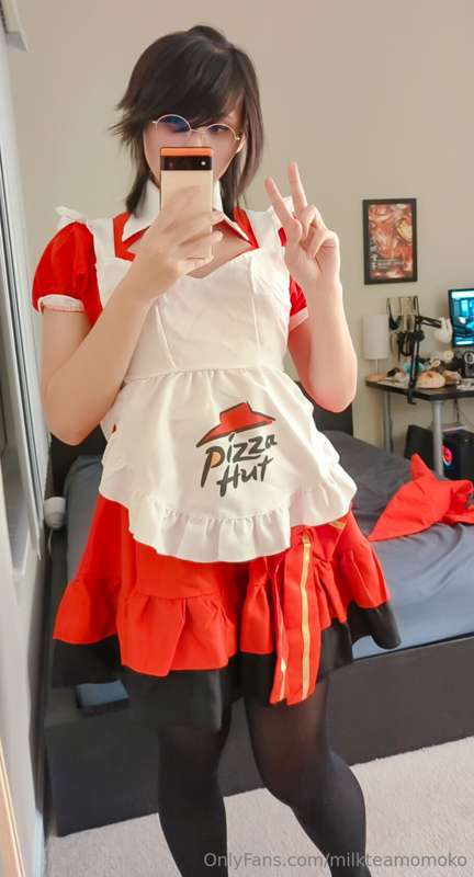 Some Pizza Hut Girl while I'm working on my newest set, it's.. 22