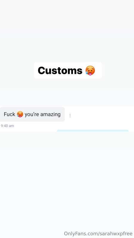 Sarahwxpfree - Onlyfans - 19 Jul, 2025
