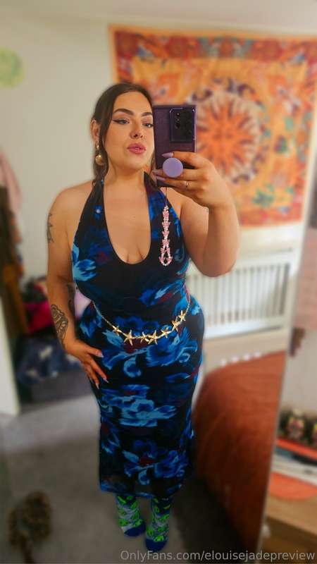 Do you like the dress I wore last weekend babes? 💙💠  2