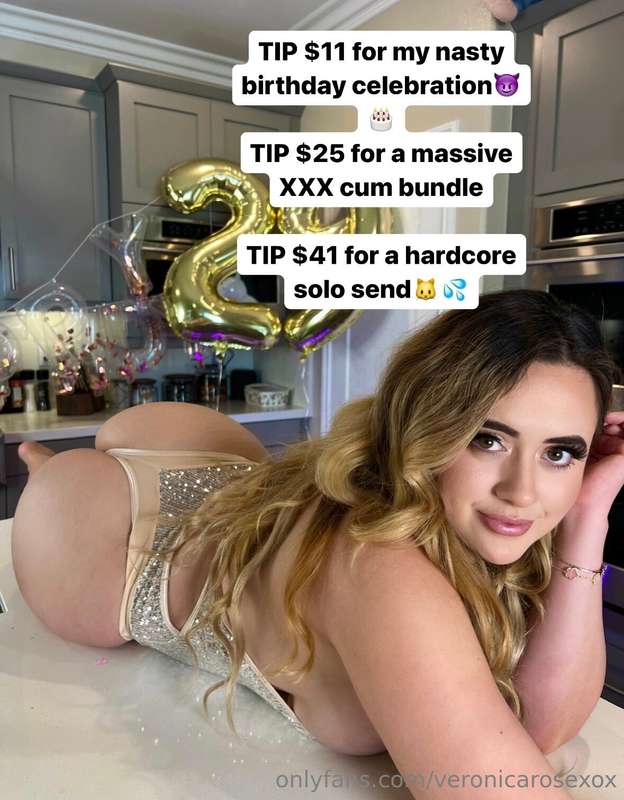 Let's celebrate my birthday🎂 TIP to get these in your inbox ..