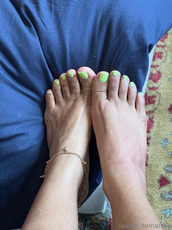 a year of pedicures!! 11