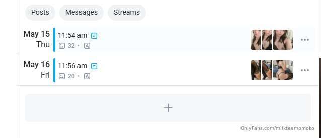 wao scheduled posting???