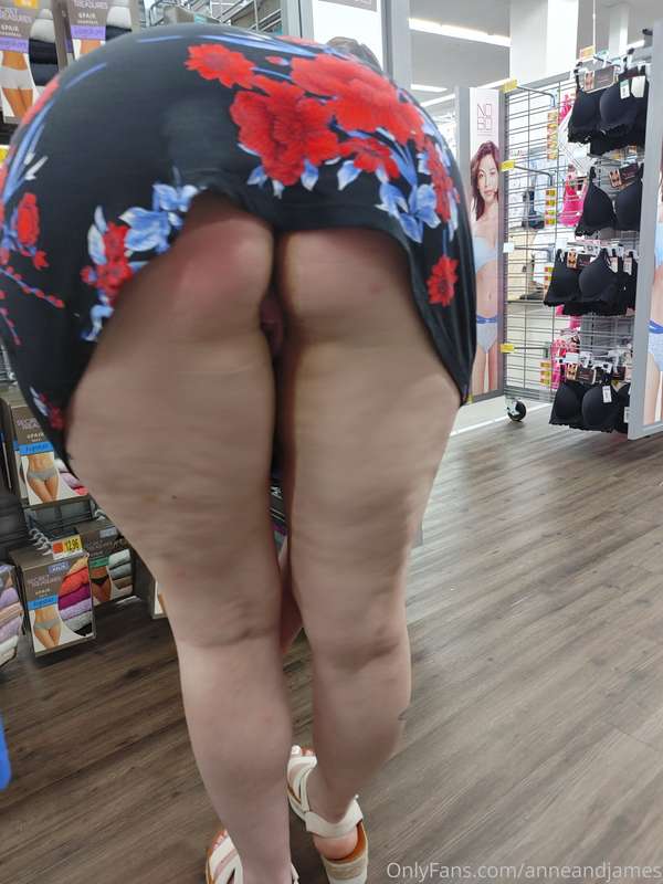 Nothing like looking at underwear while commando