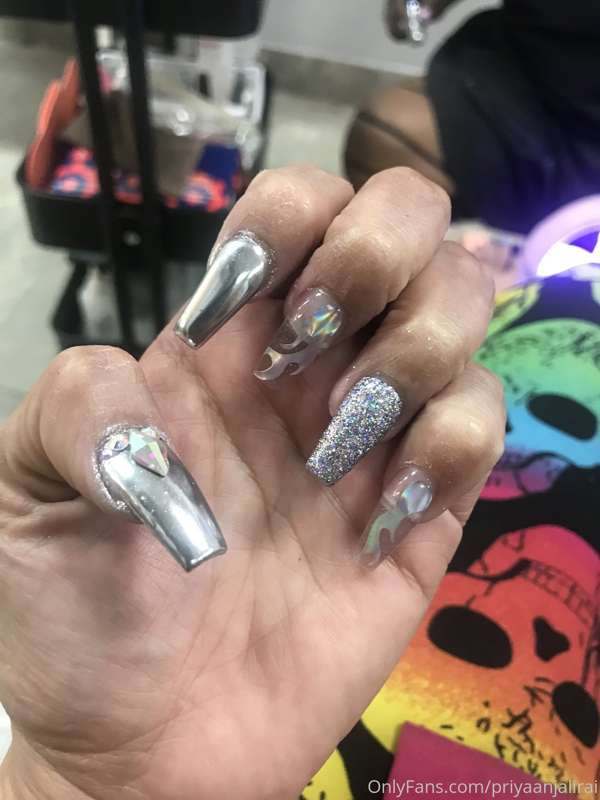 Just got my nails done what do u think