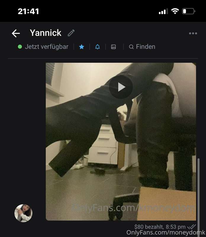 80€ für ein 2 min Clip! Hot 😉 Yannick ist auf Top 1 bei Only..