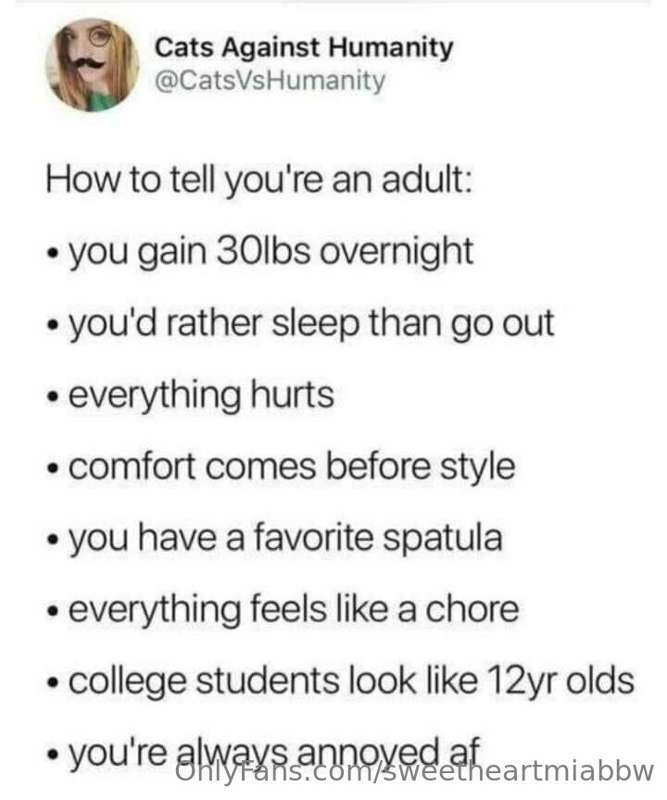 I totally relate to this !