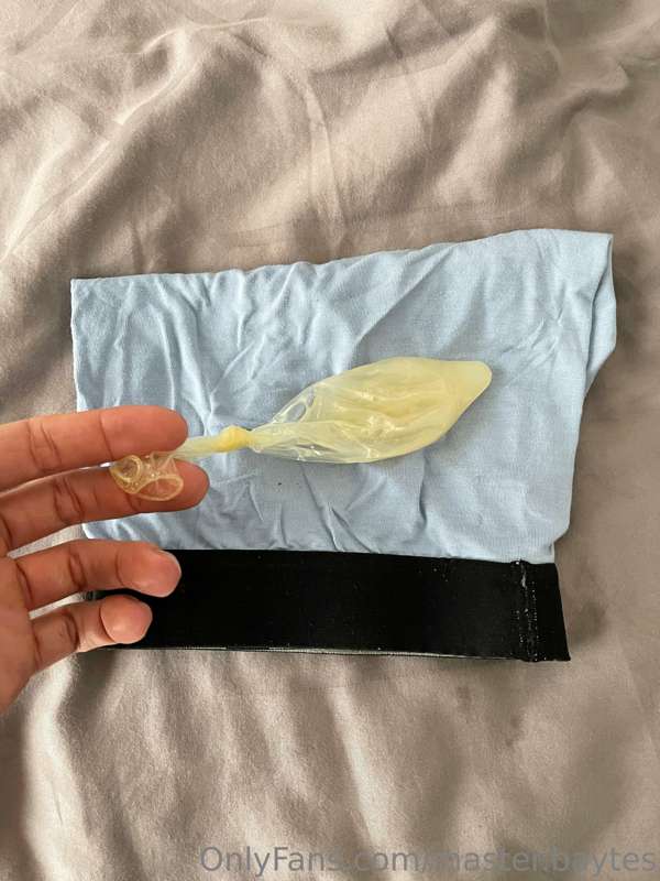 How many wanks does it take to fill a king size condom and a..