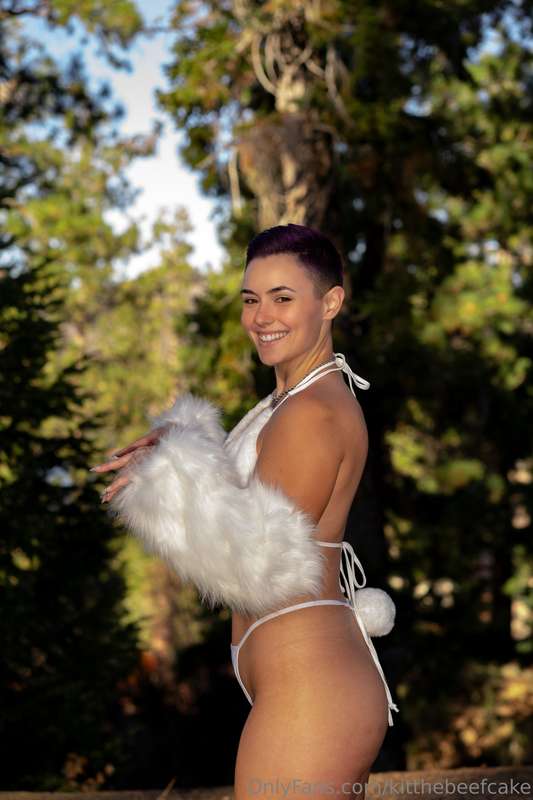 The white rabbit is here to lead you to mischief!  4