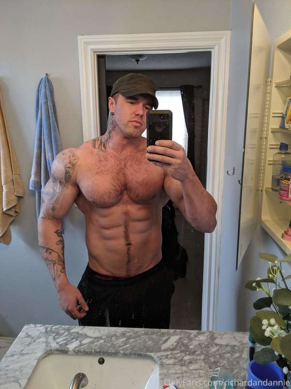 Richard has been hard at work training for bodybuilding, wit..