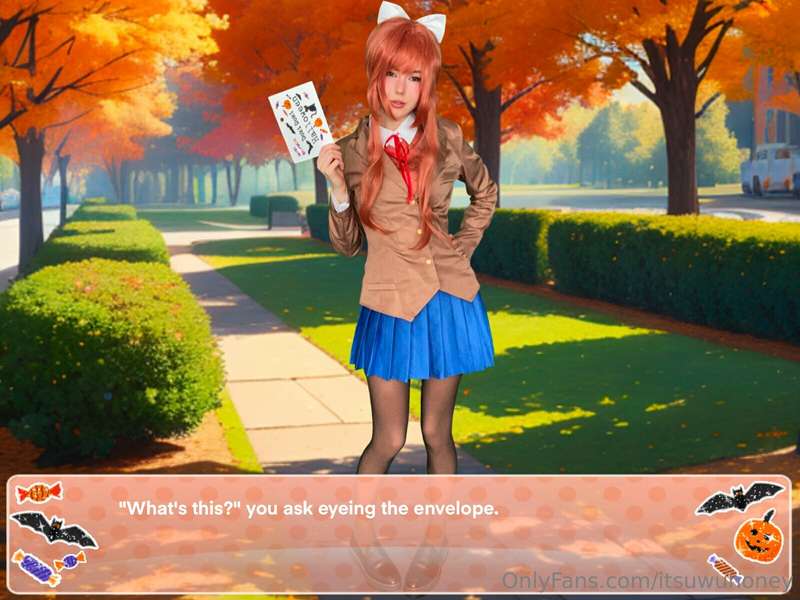 Doki Doki Halloween! (choose your own adventure) Part one - .. 9