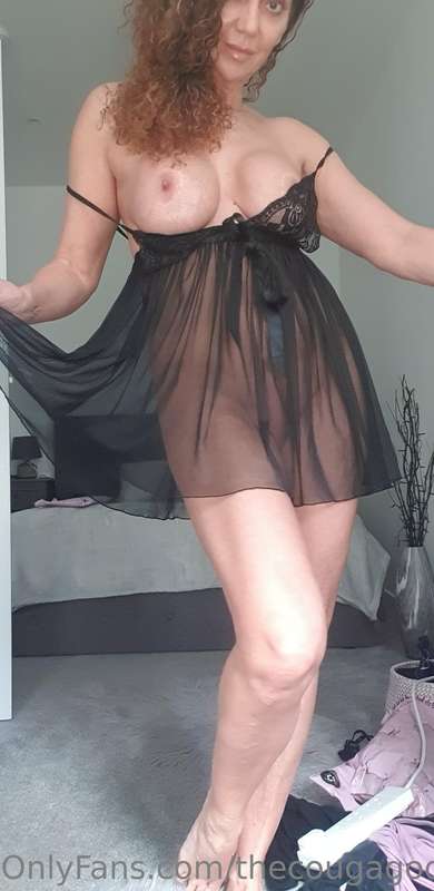 ....look what I put on just for you baby...!!😉😍🖤🖤 3